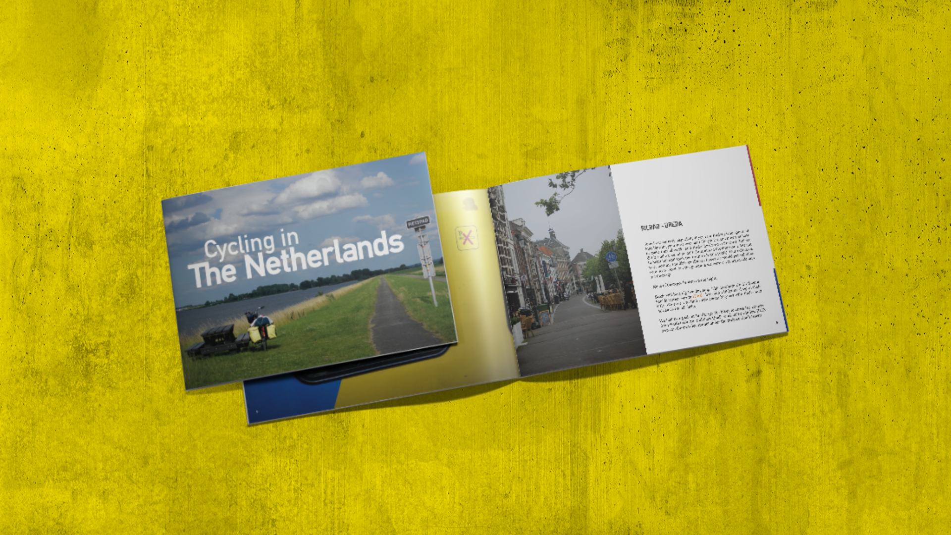 Booklet layout design